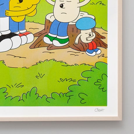 Risograph poster E