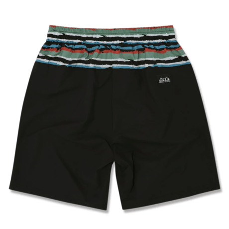 paint stripe shorts【black】B124-126