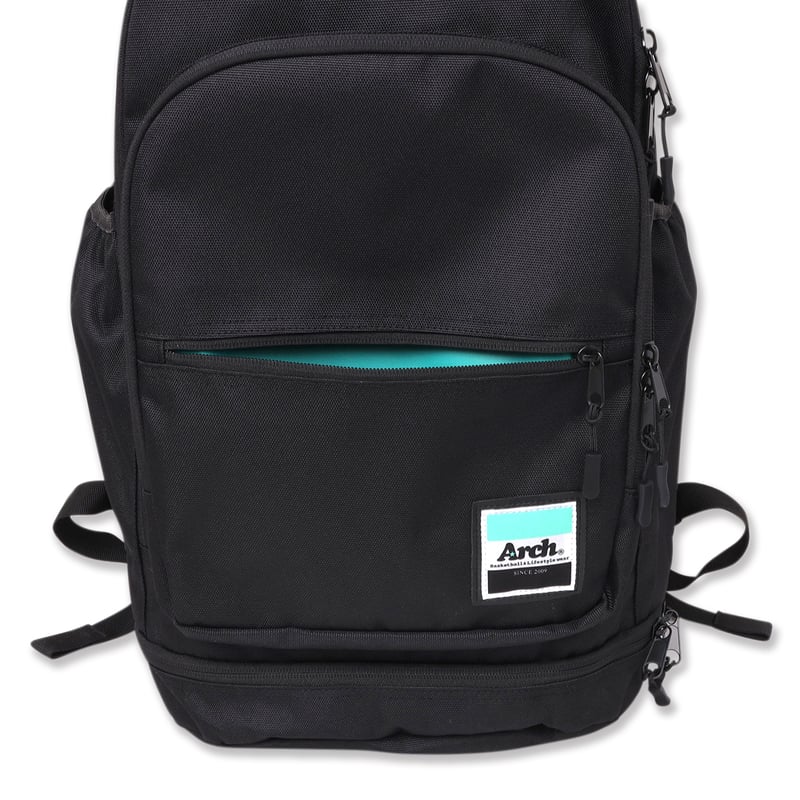 Arch workout backpack オークブラウン/パープル Arch workout backpack 2.0 【black/mint】A225-106