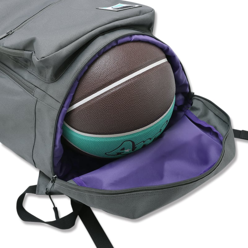 Arch workout backpack 2.0 【gray/purple】A225-107