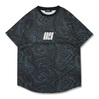 Arch marble section tee [DRY]【black/slate】T125-103
