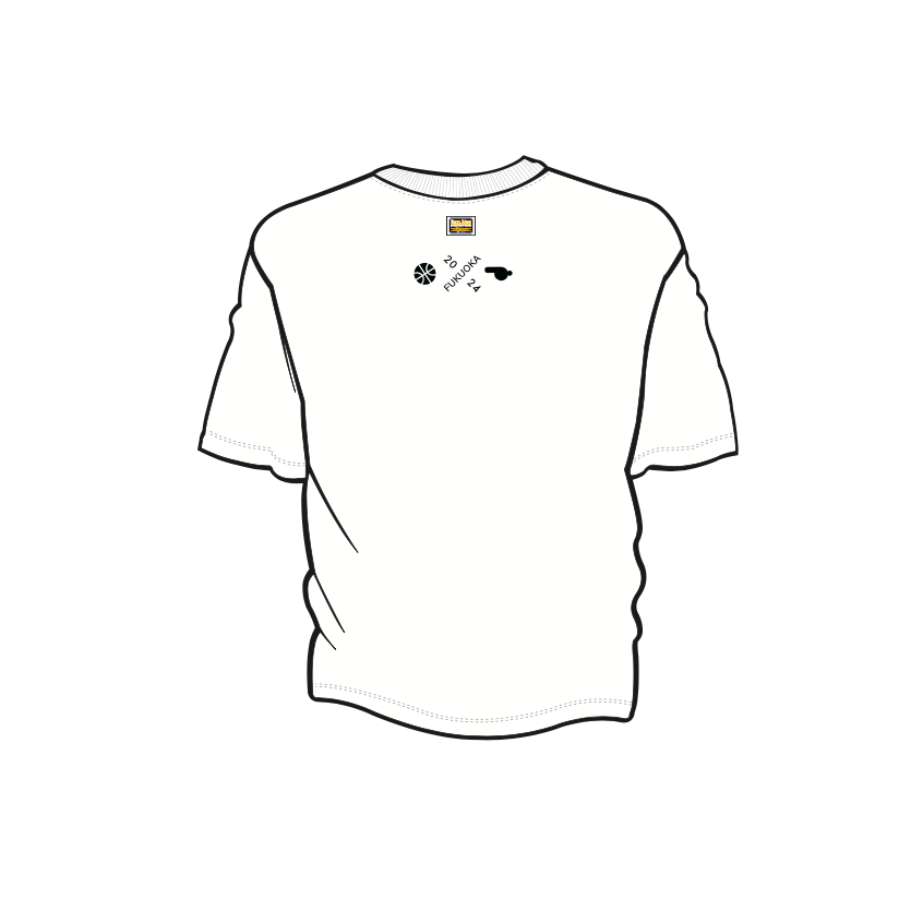 インターハイ2024TシャツLサイズ バドミントン インターハイ2024 記念Tシャツ