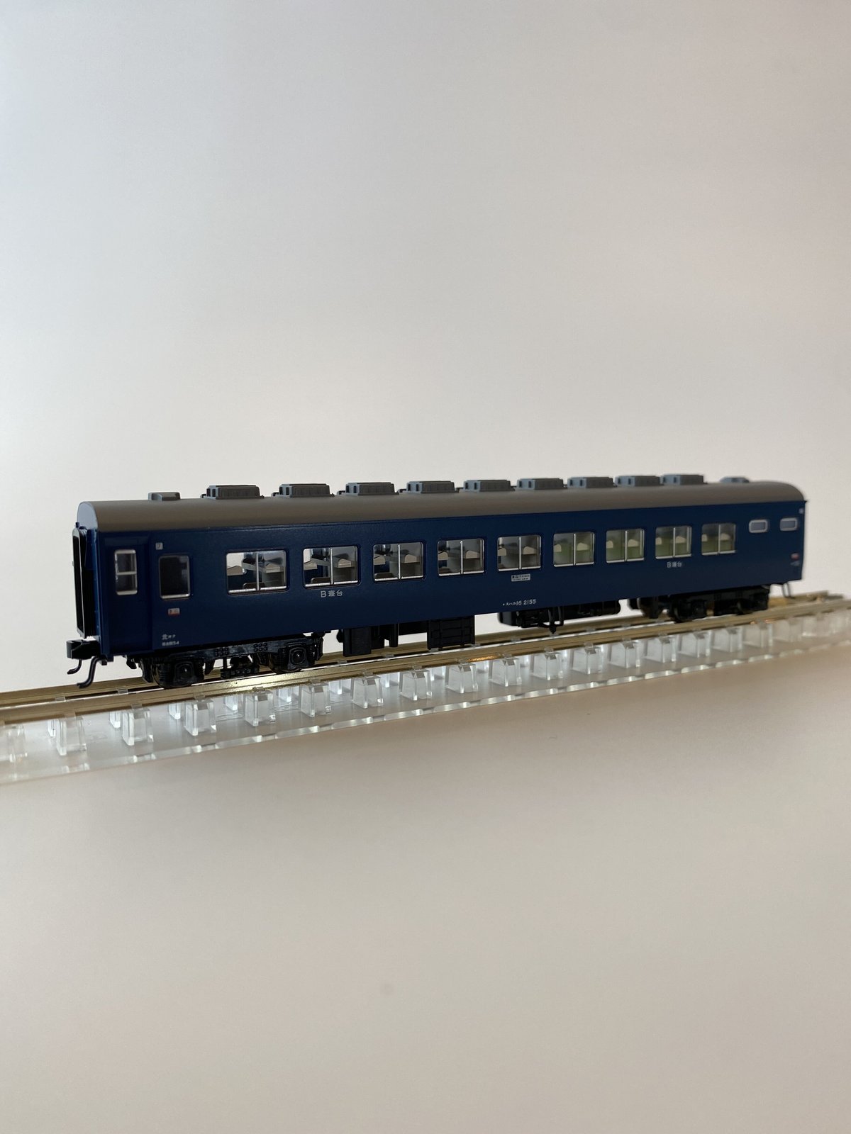 ◎KATO スハネ16-2155 品番10-880 10系 寝台急行「津軽」 増結