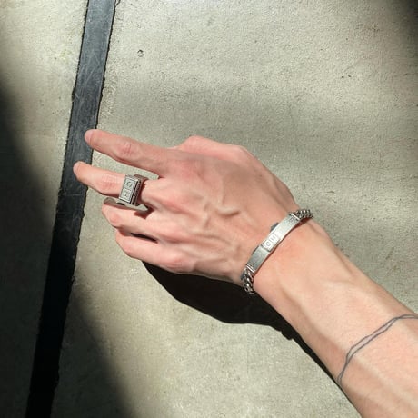 【4.29(thr)21:00-RE-STOCK】Sealing  Bracelet（Silver)