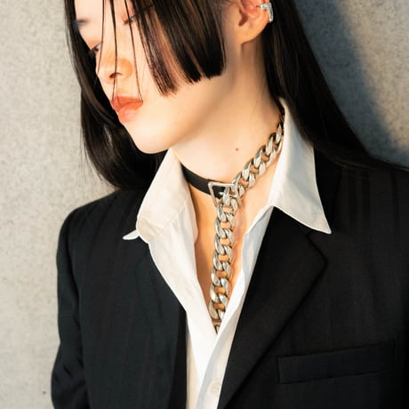 CHAIN BELT CHOKER