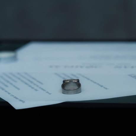 【4.29(thr)21:00-RE-STOCK】Sealing  Ring（Silver)