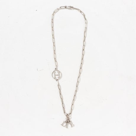 【9.27(sun)21:00- PRE-ORDER開始】H-emblem DIE  NECKLACE(Soft sliver)