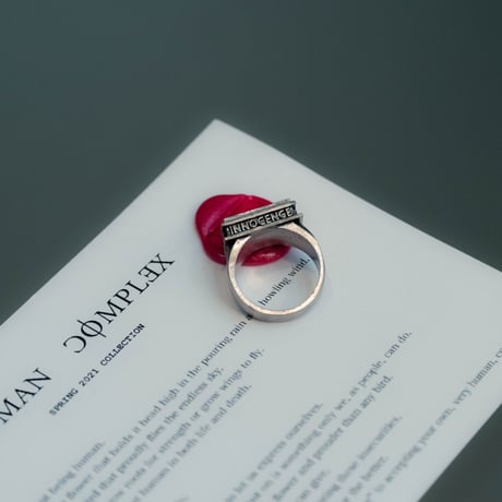 【4.29(thr)21:00-RE-STOCK】Sealing  Ring（Silver)