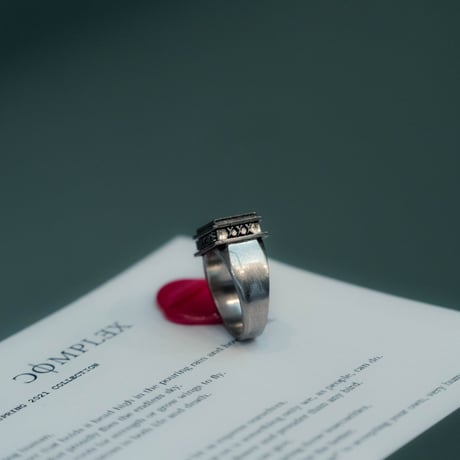【4.29(thr)21:00-RE-STOCK】Sealing  Ring（Silver)