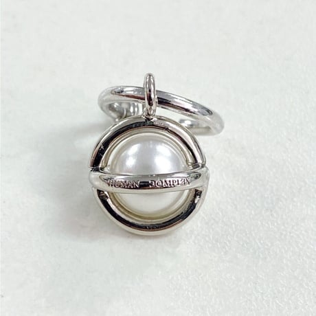 【RE-STOCK】Pearl Fake Pierce/Earring (Silver)