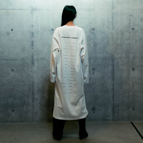 Long length cut off L/S T（White)