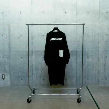 Long length cut off L/S T（Black)