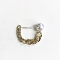 【RE-STOCK】 Curb Chain Pearl PC (Gold)