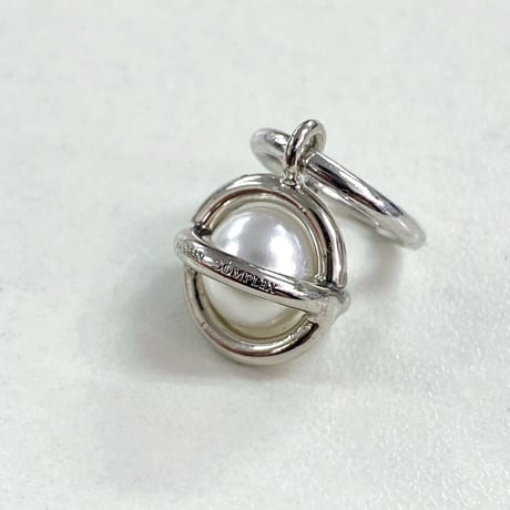 【RE-STOCK】Pearl Fake Pierce/Earring (Silver)