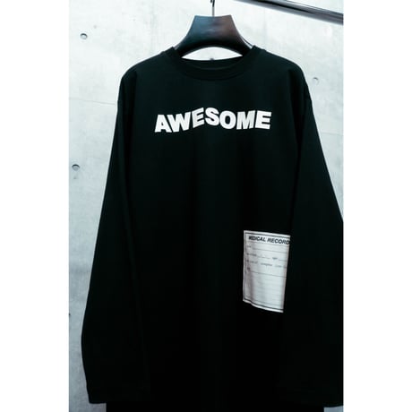 Long length cut off L/S T（Black)