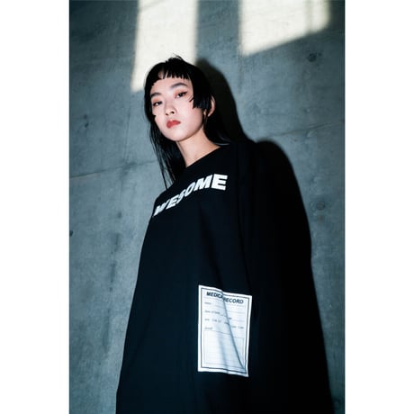 Long length cut off L/S T（Black)