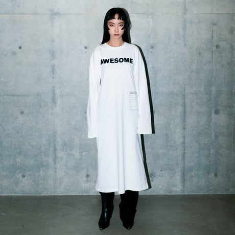 Long length cut off L/S T（White)