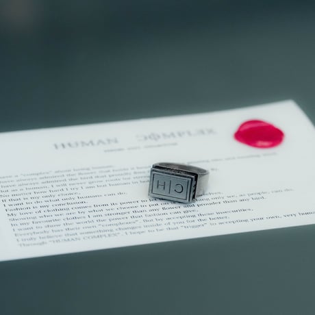 【4.29(thr)21:00-RE-STOCK】Sealing  Ring（Silver)