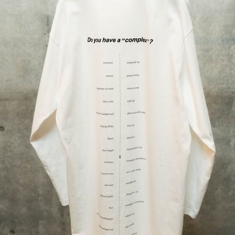 Long length cut off L/S T（White)