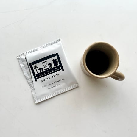 【ディップコーヒー12個入】石田珈琲店×ATELIER Perch. Brown bear blend