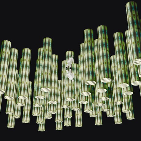 Atsushigraph「Crystal Pillar」ジークレー版画 (額装版) Preorder