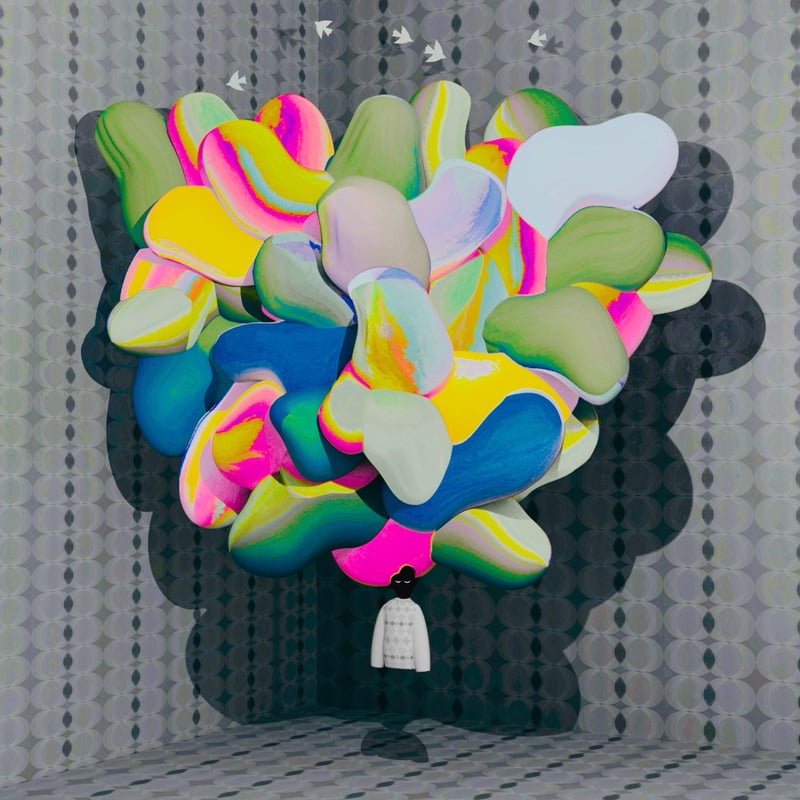 Atsushigraph「Brain Remix」ジークレー版画 (額装版) Preorder