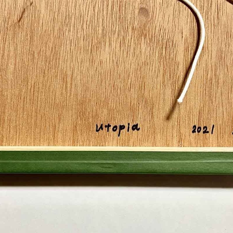 ライカ　木製パネルアート ヴィックアート】木製パネル(シナベニヤ材）［Sサイズ］の通販