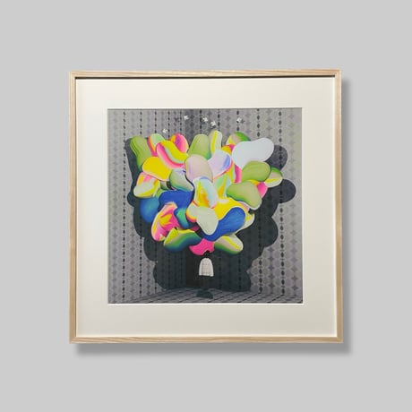 Atsushigraph「Brain Remix」ジークレー版画 (額装版) Preorder