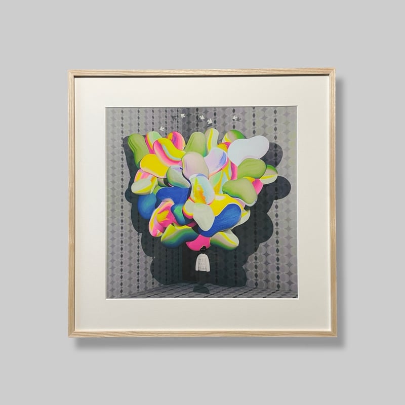Atsushigraph「Brain Remix」ジークレー版画 (額装版) Preorder