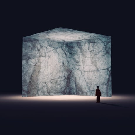 Atsushigraph「Wrinkle Box」ジークレー版画 (額装版) Preorder