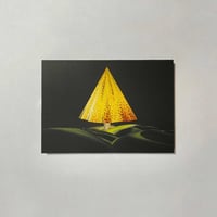 Atsushigraph「Lamp」A3 木製マウントパネルジークレー版画 Preorder