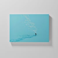 Atsushigraph「forget」A3木製マウントパネルジークレー版画 Preorder