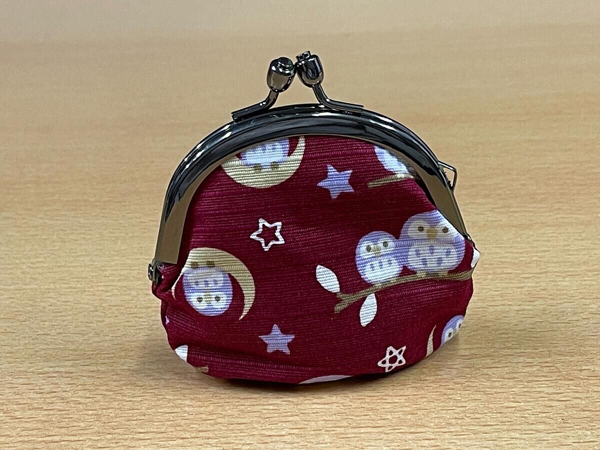 和布日和 丸小銭入れ 赤・紺 | ギャラリー梟 オンラインショップ 