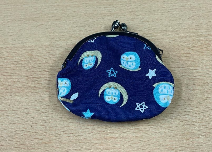 和布日和 丸小銭入れ 赤・紺 | ギャラリー梟 オンラインショップ 