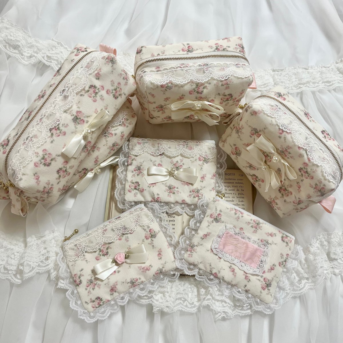 chape様 Lace box pen case | Chape.