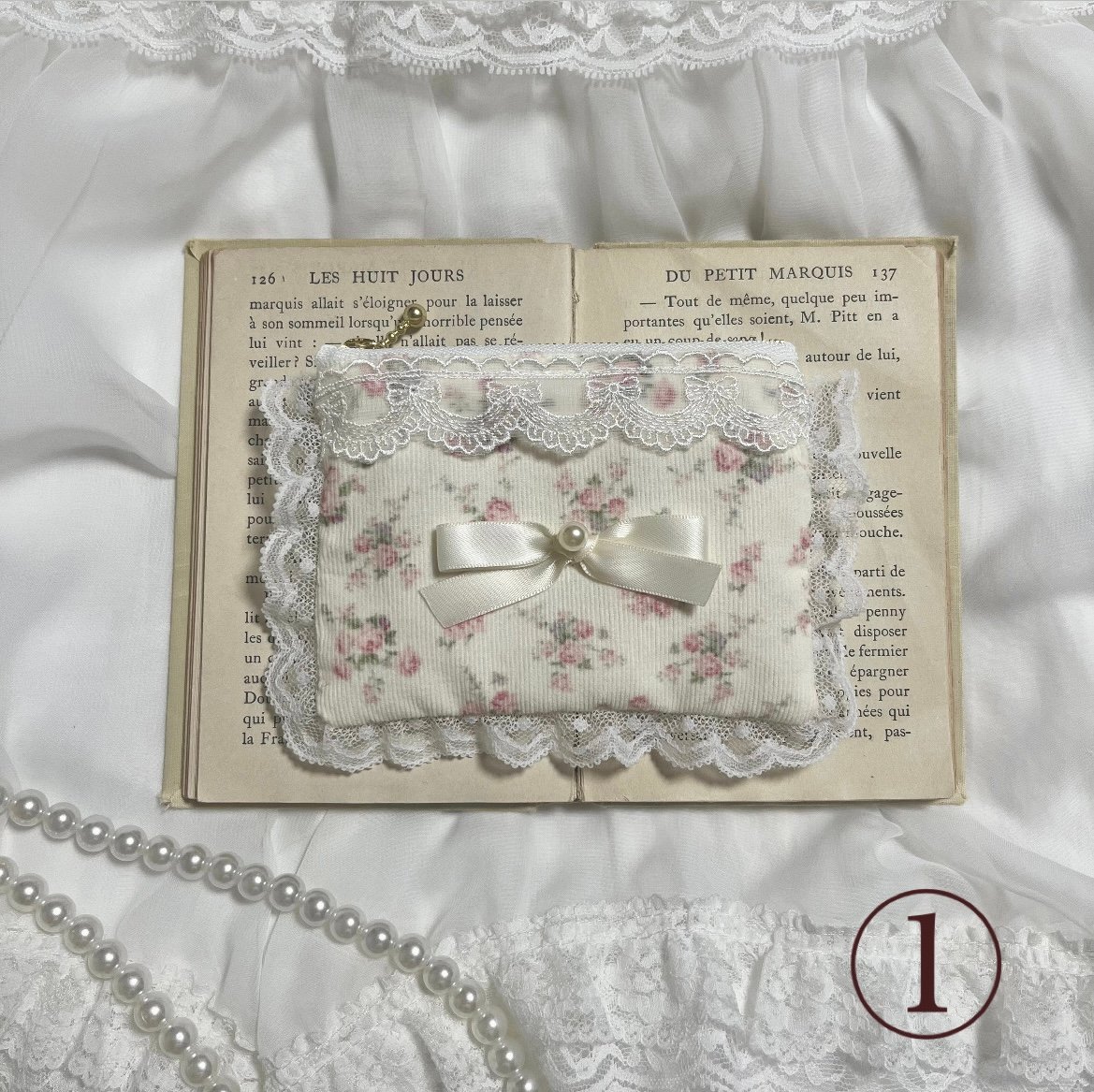 chape様 Lace box pen case | Chape.