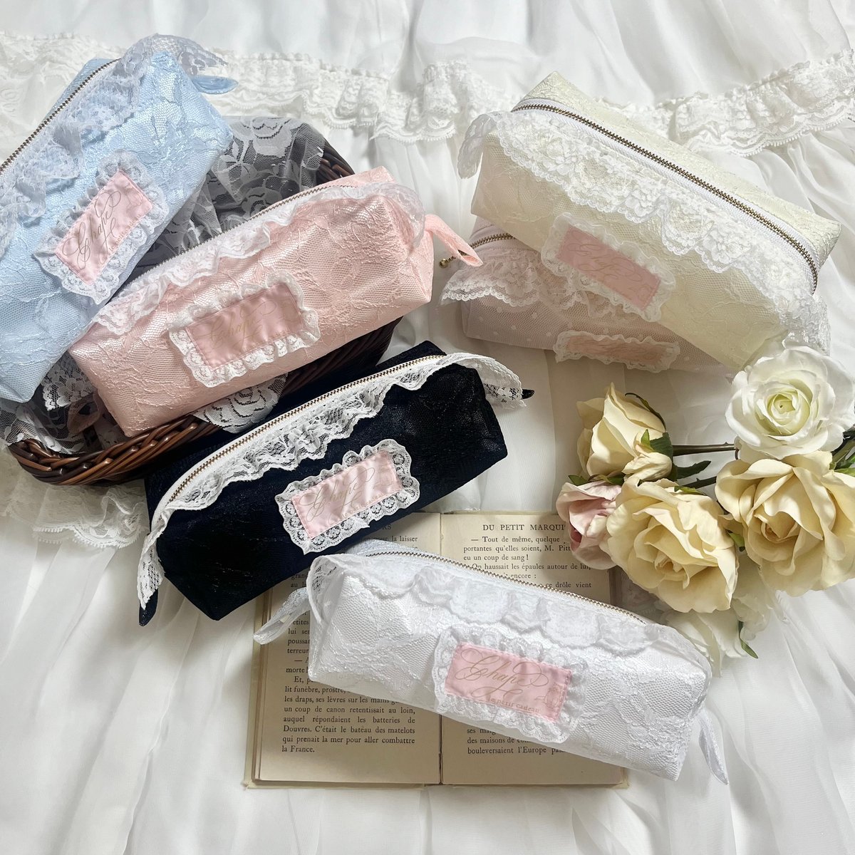 Lace box pen case | Chape.