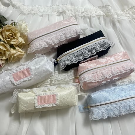 Lace box pen case