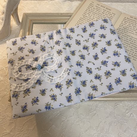 Antique ribbon book cover