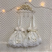 Lace drawstring bag②