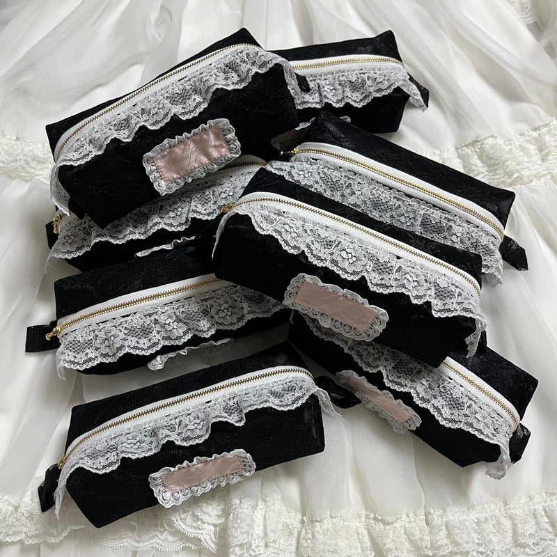 chape様 Lace box pen case | Chape.