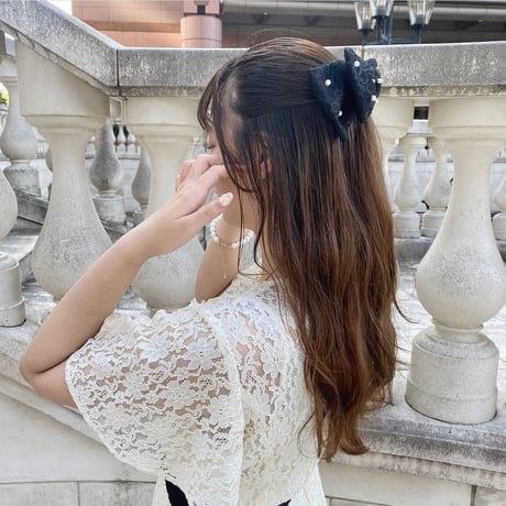 lace perl ribbon valletta