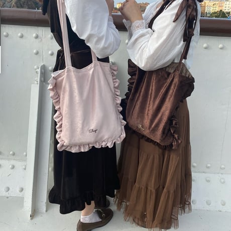 𝐟𝐫𝐢𝐥𝐥 𝐭𝐨𝐭𝐞 𝐛𝐚𝐠 (chocolate brown)