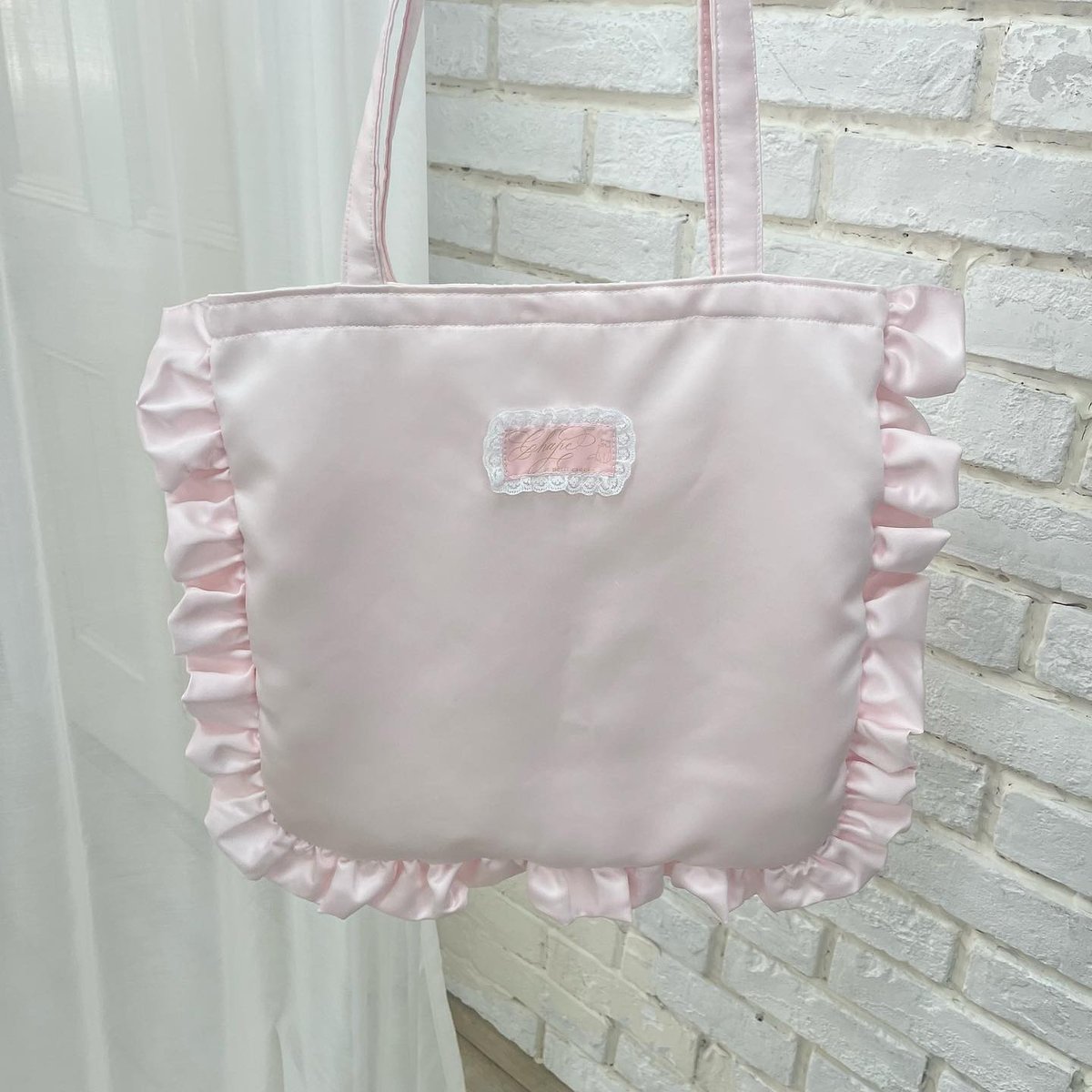 Lili tubutubu frill toteつぶつぶフリルトートバッグ Princess frill tote bag | Chape.