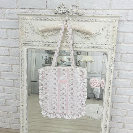 Floral tote bag