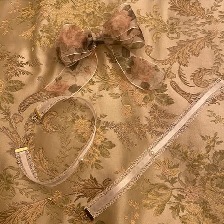 Rose ribbon valletta