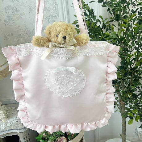 Princess frill tote bag