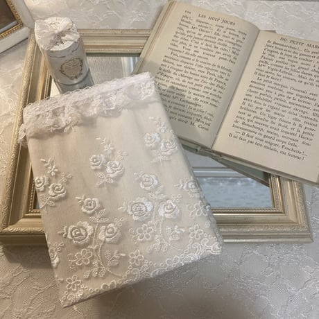 rose tulle book cover