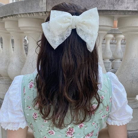 lace perl ribbon valletta