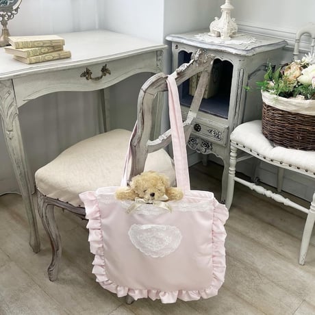 Princess frill tote bag